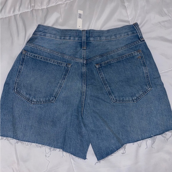 Madewell Relaxed Mid-Length Denim Shorts, Kelton Wash size 29 NWT - Picture 3 of 5